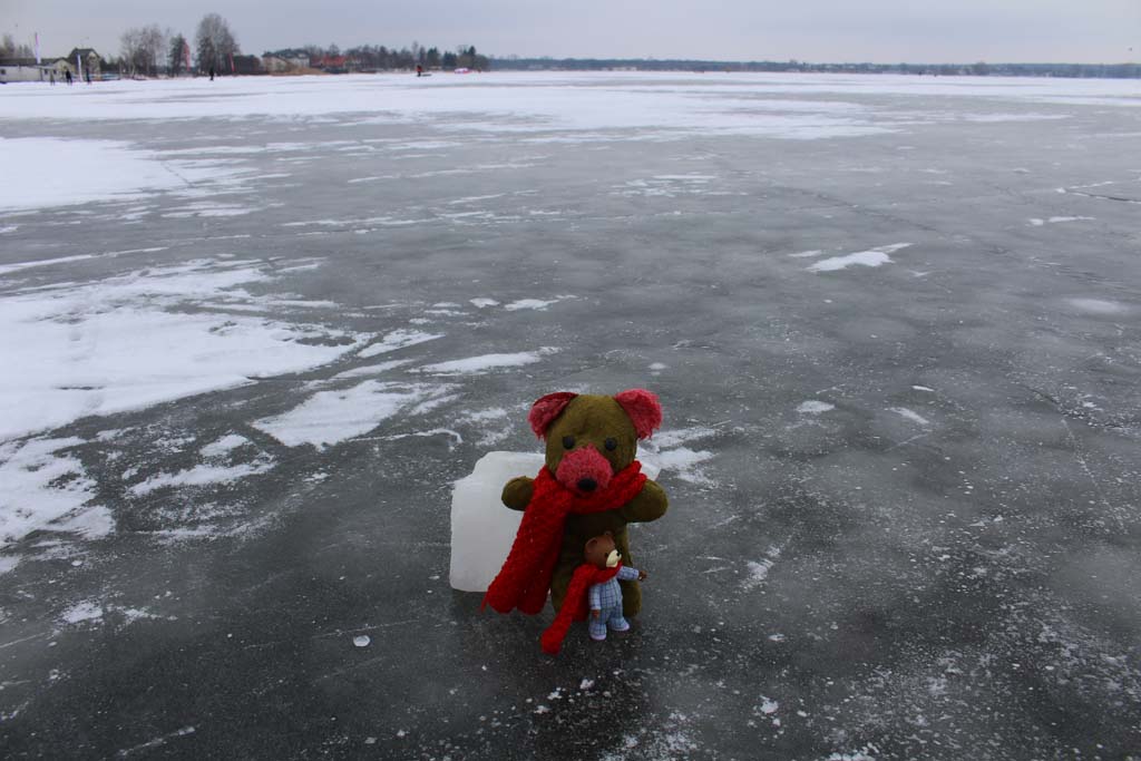  Walking on the frozen lake